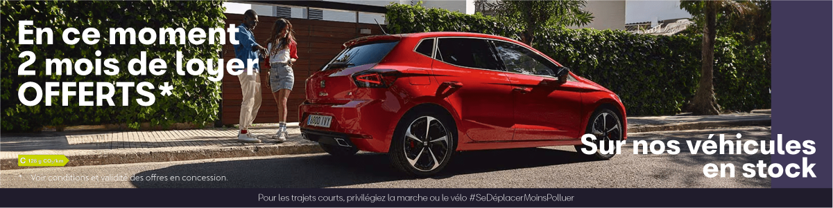 2 mois de loyer offerts